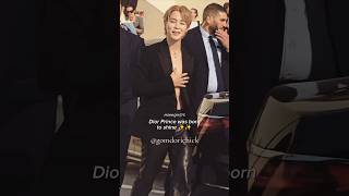 A story of Jimin's timeless beauty charm and grace 💎✨♥️ #JiminxDior #DiorSS26 #PFW @Dior