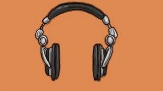 How to draw headphones
