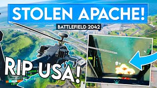 What Happens when you STEAL an ATTACK HELI in Battlefield 2042