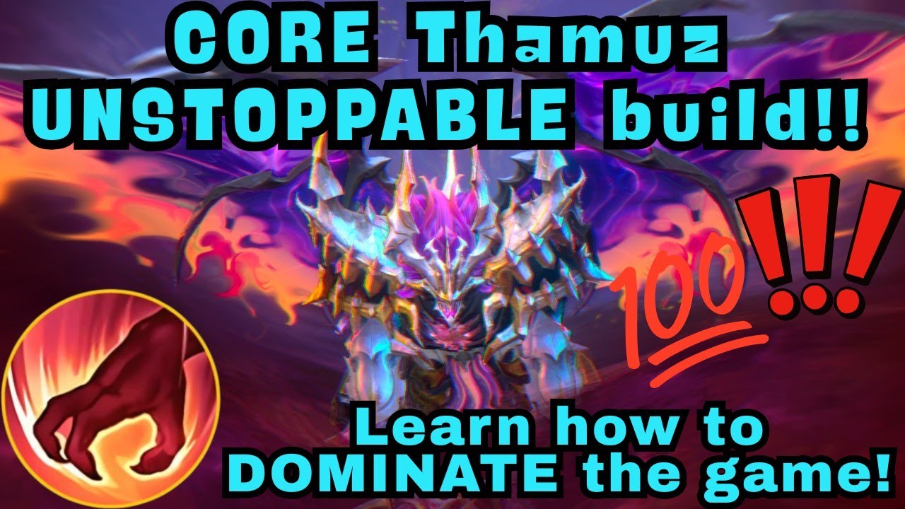 🔥 Unstoppable Core Thamuz Build | Jungle Domination 🔥