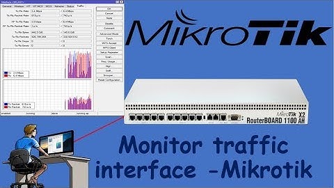 How to monitor traffic interface  Mikrotik