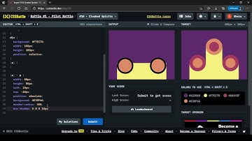 CSS Battle Target #10 | Cloaked Spirits | All cssbattle.dev solutions