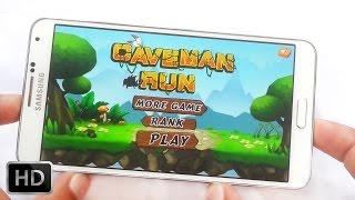 Caveman Run Gameplay Android & iOS HD screenshot 2