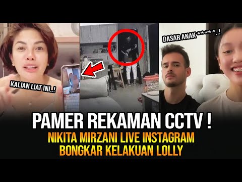 BONGKAR CCTV! Nikita Mirzani Pernah Pergoki Lolly dan Antonio Dedola Di Rumah Beginian
