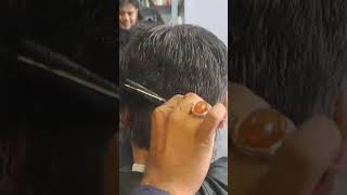 Amazing haircut transformation ✂️Stylish barber work with fresh fade look 😎Watch till the salon