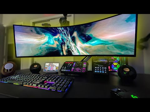 VESA Mounting Samsung Odyssey G9 | Mount-It! Heavy-Duty Arm Review