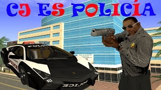 Gta san andreas loquendo - cj es policía