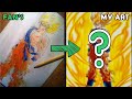 Drawing Son Goku, The Legendary Saiyan | Redraw fan's Drawing