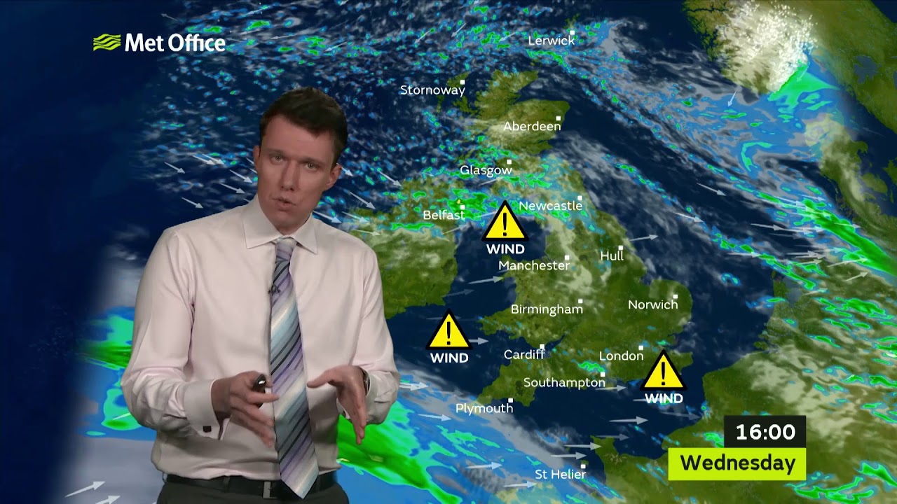rain man The latest Storm Eleanor forecast for Wednesday