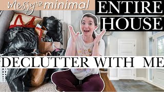 This may surprise you! DECLUTTERING MY ENTIRE HOUSE! Messy To Minimal Extreme Declutter 2023