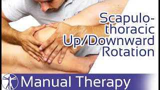 Upward & Downward Rotation | Scapulothoracic Joint Play Assessment & Mobilization