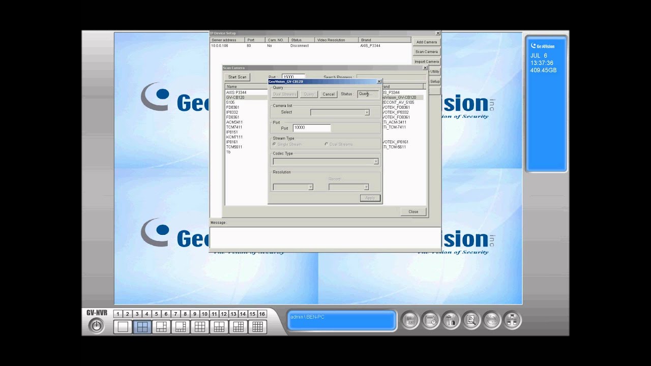 How To Setup A Geovision IP Camera With 