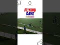 Six denied in style 🚫💥What a flying effort on the ropes 🔥#eliteovalleague #flyingsave #boundarysave