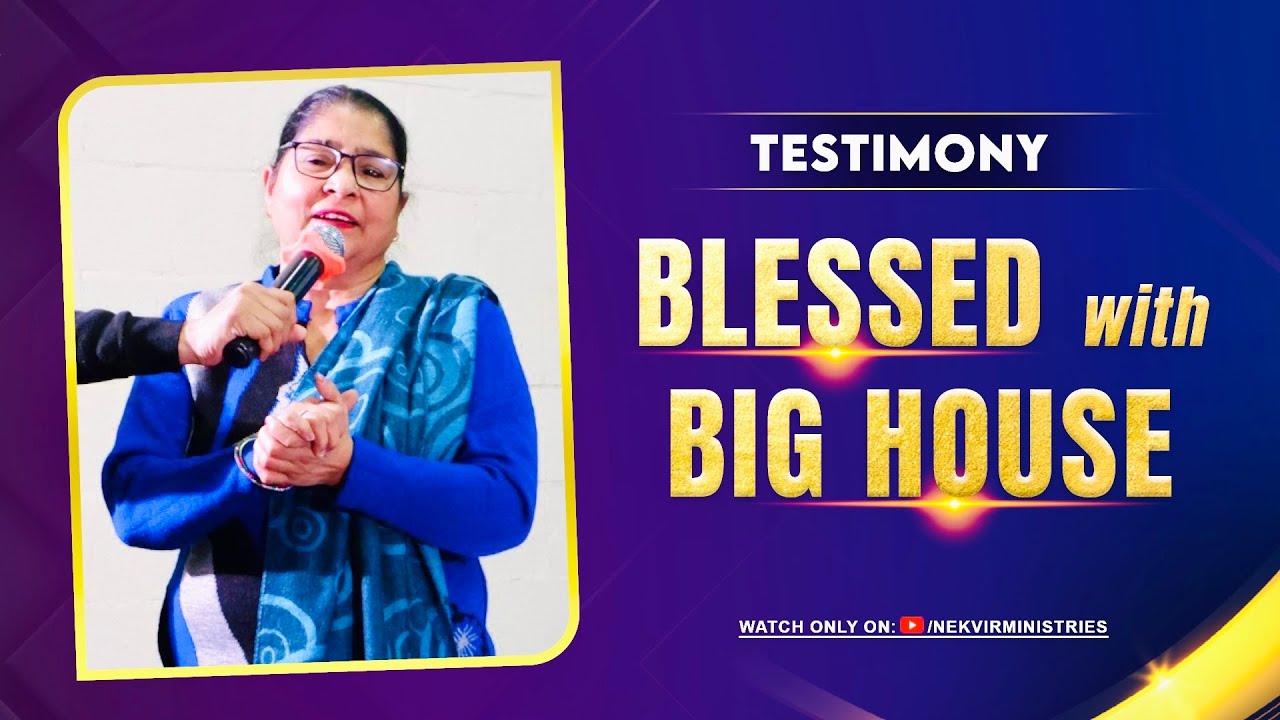 BLESSED WITH BIG HOUSE || TESTIMONY || #nekvirministries