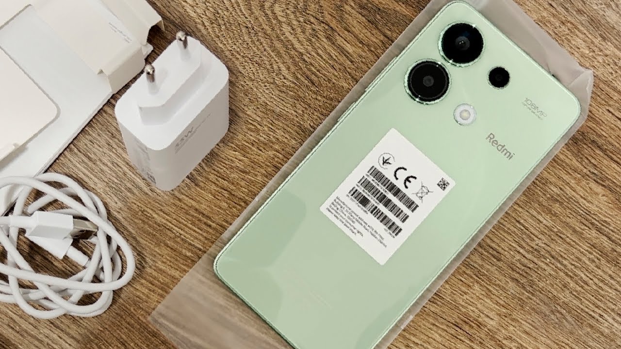 Xiaomi Redmi Note 13 8/256 Mint Green. Pure ASMR UNBOXING - YouTube