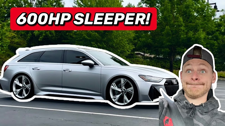 The Audi RS6 Avant is the ULTIMATE Sleeper Wagon!