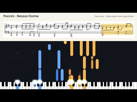 Nessun Dorma (Piano Solo) - Giacomo Puccini