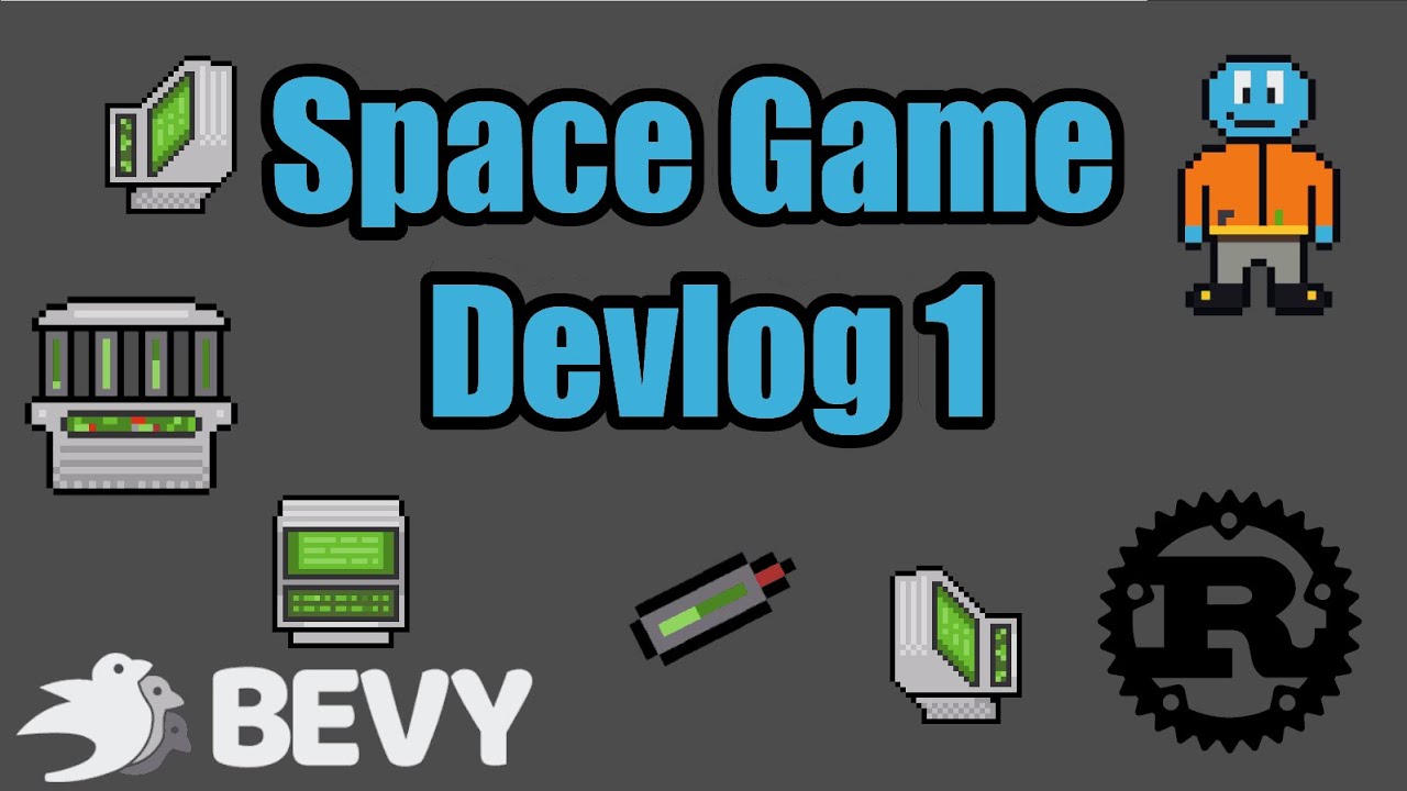 Dream Space Game Devlog: The Basics with Rust and Bevy (Ep1) - YouTube