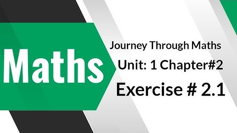 Maths-Class 5 || Journey through Maths || Unit#1 || Chapter#2 || Exercise#2.1 ||