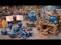 Amazing Process Of Manufacturing Ceramic Decorative Tea Kettle In Factory | Full Production Process