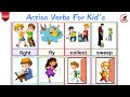 Action Verbs For Kid's
