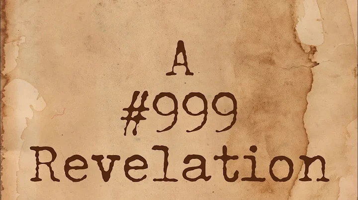 Revelation | Prophetic Number: Seeing the #9 or #999 repeatedly
