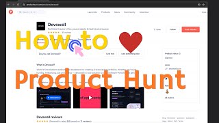 How to upvote & review on Product Hunt