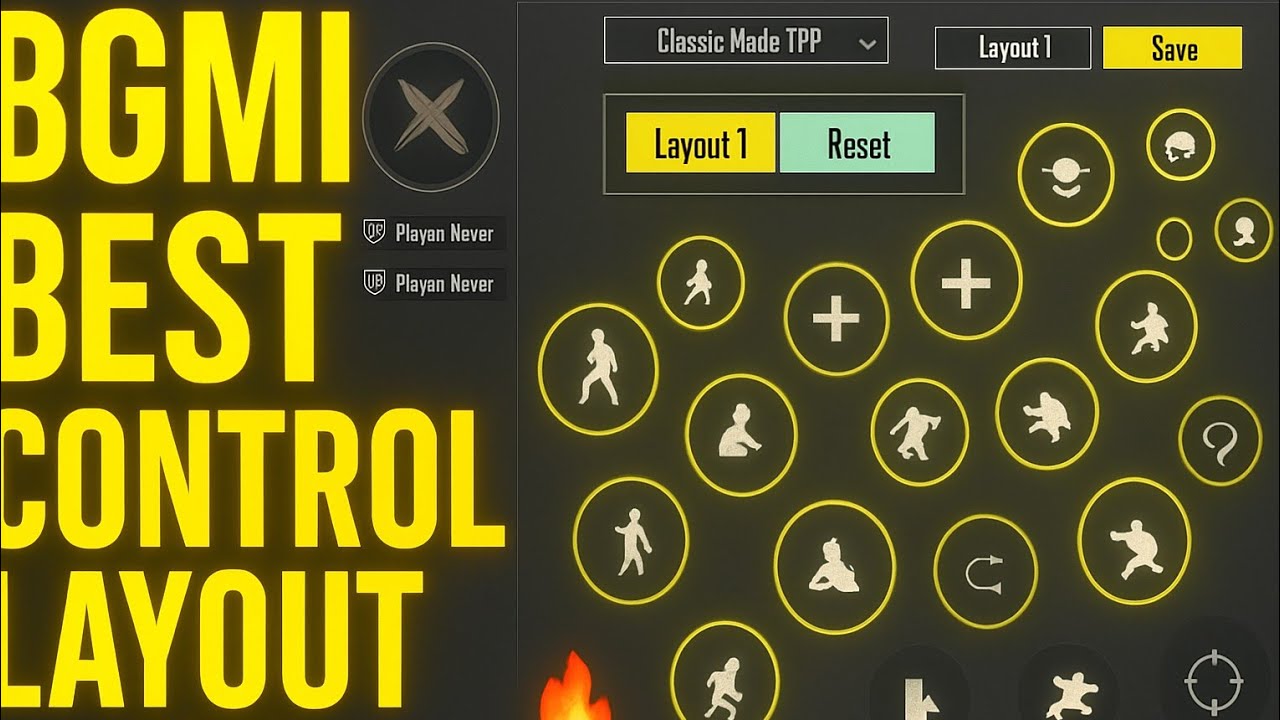Contro Layout Customization BGMI Customize Buttons Setting 2025 | Best Control Layout for Pro ...