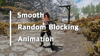 SKYRIM SE Smooth Random Blocking Animation 2.0