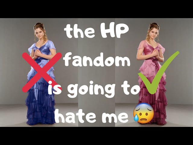 why hermione's dress HAS to be pink  - YouTube