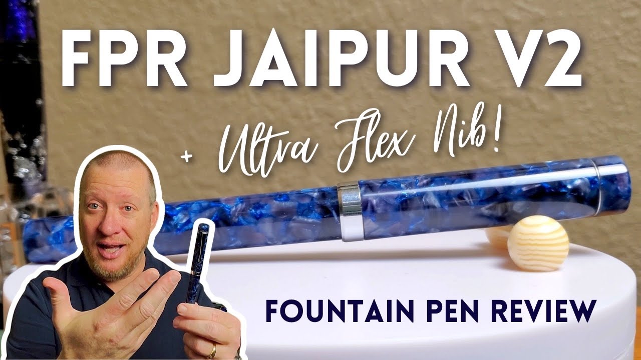 The Jaipur V2 Piston Filled Fountain Pen + The Fountain Pen Revolution