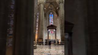 inside the Duomo/ Metropolitan Cathedral of the Nativity of the Blessed Vergine Maria, Milan, Italy