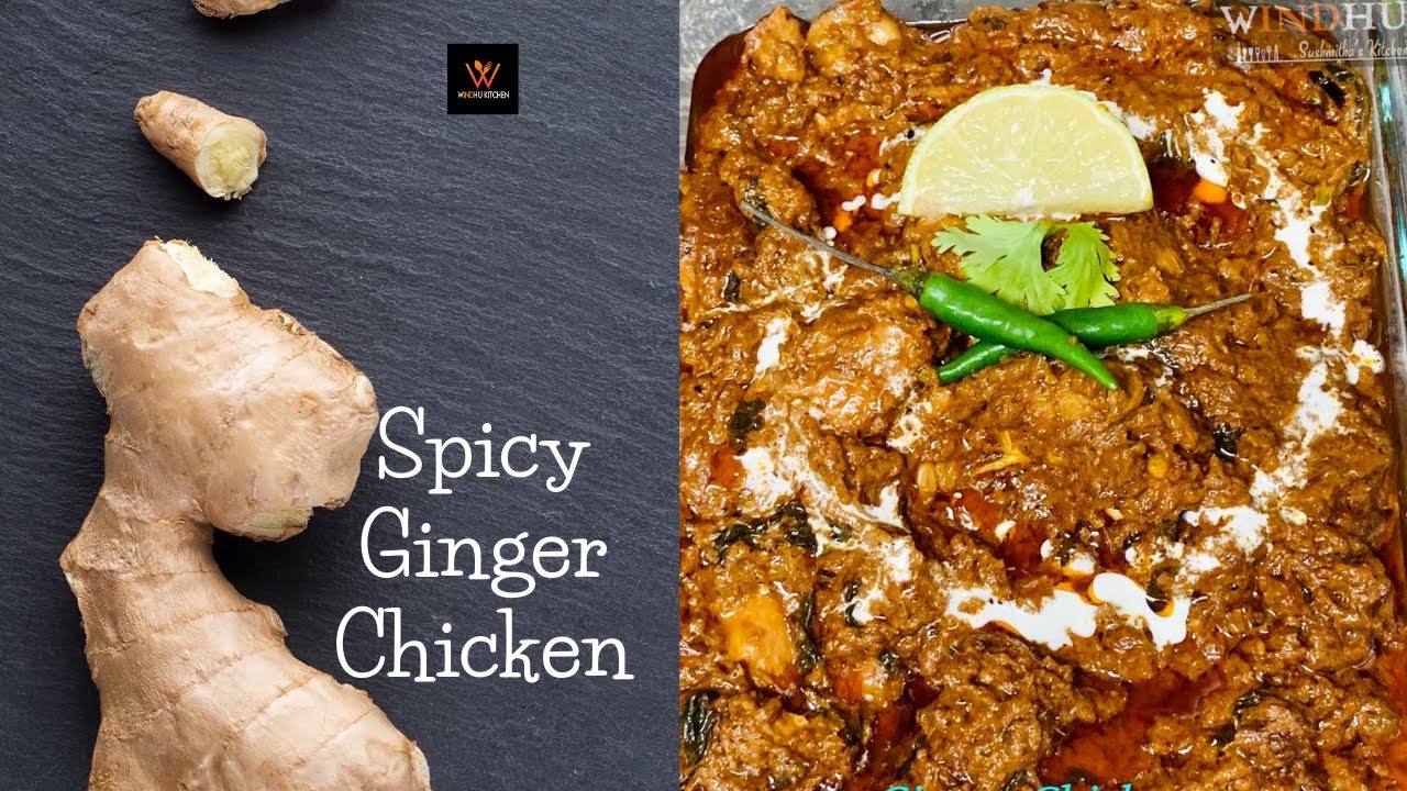 Spicy Ginger Chicken YouTube