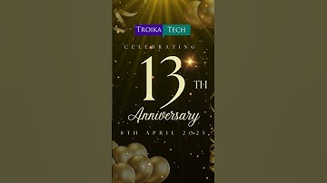 Troika Tech Services 13th Anniversary – WordPress Website Development Company | Digital Marketing