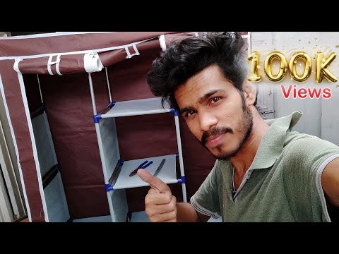 Best Product on Flipkart || Foldable Wardrobe Unbox and