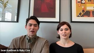 Famous VIDEO: "For All Mankind" stars Sean Kaufman and Ruby Cruz Profile