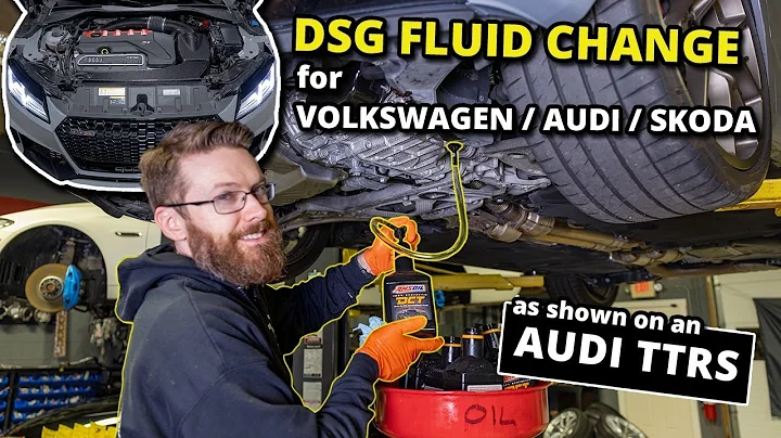 DSG Fluid and Filter Change - Audi TTRS - Volkswagen - Skoda - Complete DSG Service DIY Guide