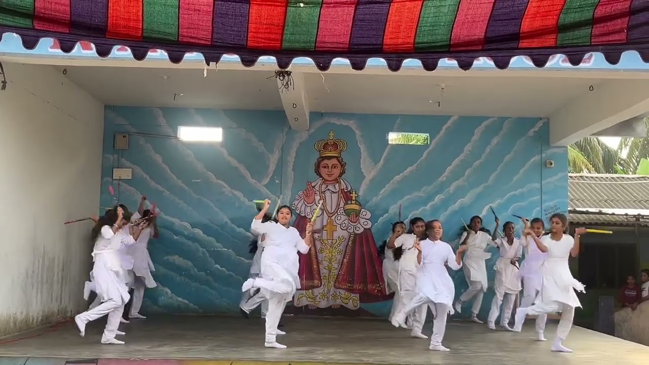 Infant Jesus school dance kolatam choreographer: Dilli Kalyani master