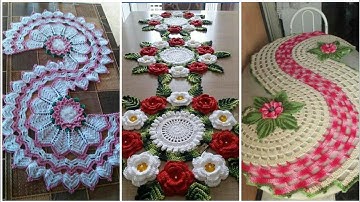 Extremely beautiful hand embroidered table cover mats design  patterns  2020