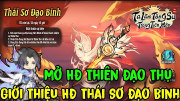 Ta Làm Tông Sư Trong Tiên Môn - Giới Thiệu HĐ Thái Sơ Đạo Binh & Thiên Đạo Thụ Buff Lý Thanh Thánh