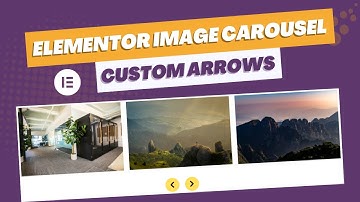 How to Use Custom Arrows in Elementor Image Carousel