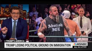 Brody King One Of America’s Top Professional Wrestlers Mentioned on MSNBC #aew