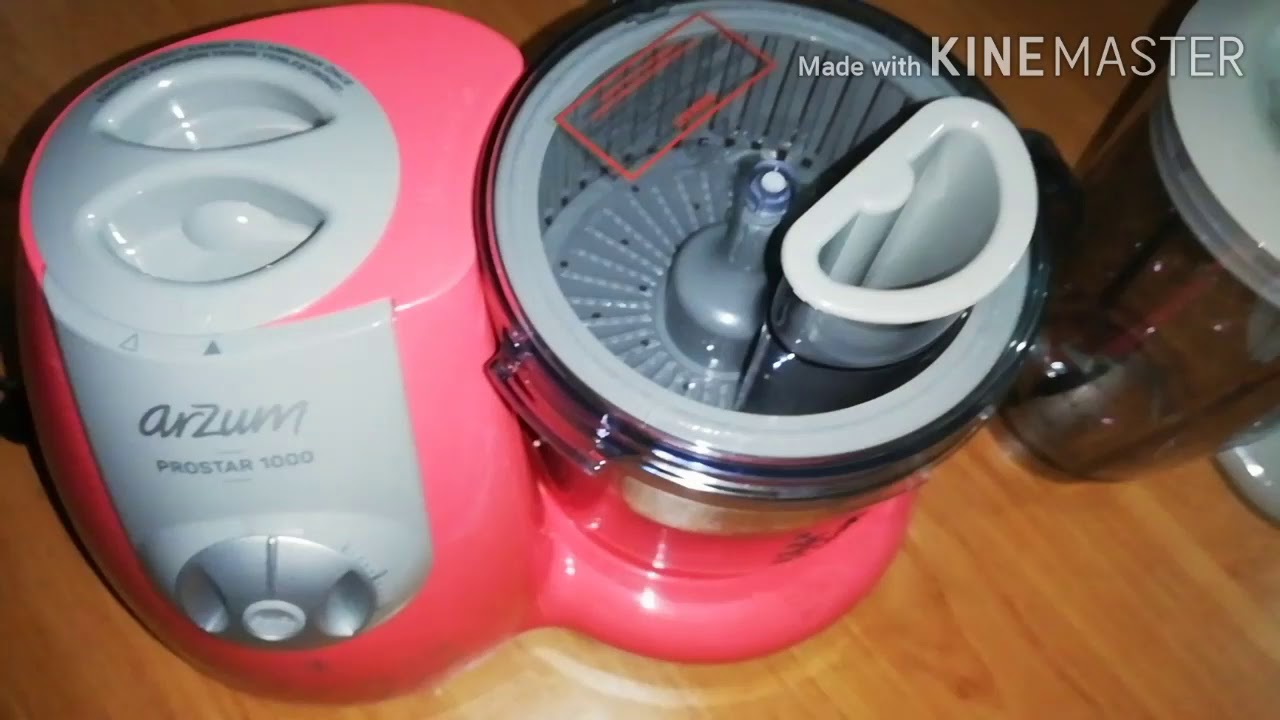 arzum prostar 1000 mutfak robotu nasil calistirilir part 2 youtube