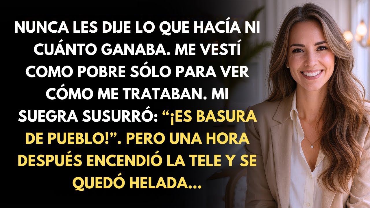 En la Cena con mis Suegros Fingí Ser Pobre… Y No Estaban Preparados para la Verdad
