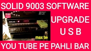 Celebrity Solid 9003 new software upgrade by usb 21-2-2019 Profile