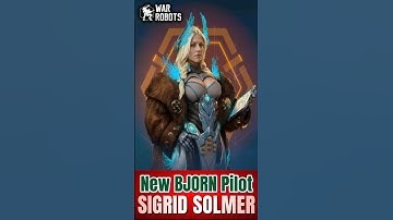 War Robots: SIGRID SOLMER New BJORN Pilot #wr #warrobots #warrobotsgameplay #shorts #wrwinbash