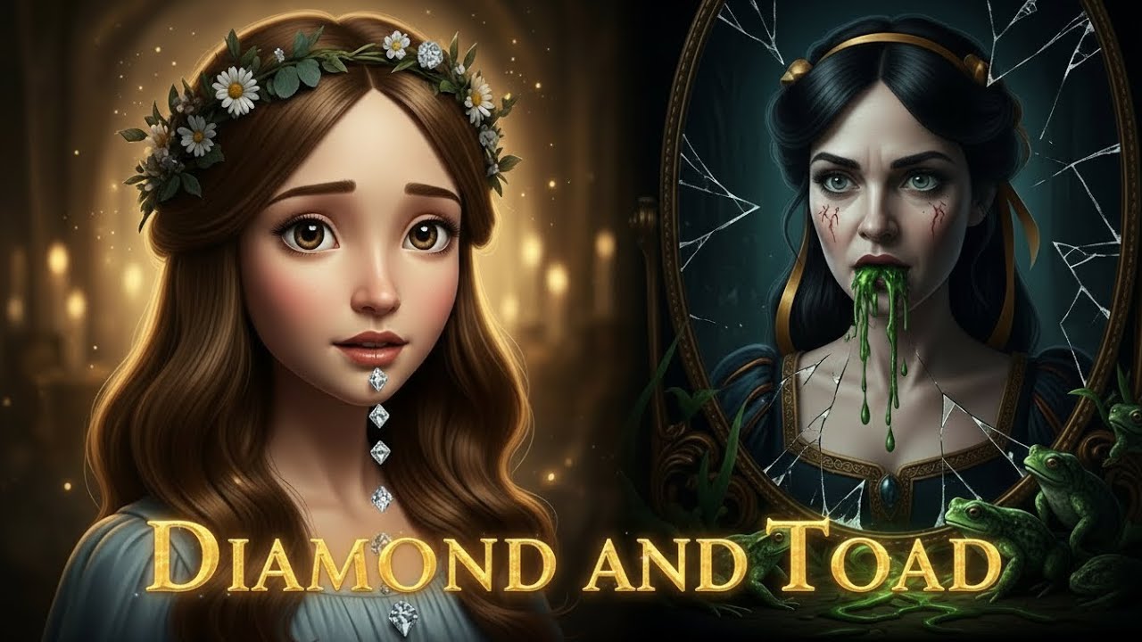 Diamond and toads fairy tale - Magical fairy tales - Fairy tales in English