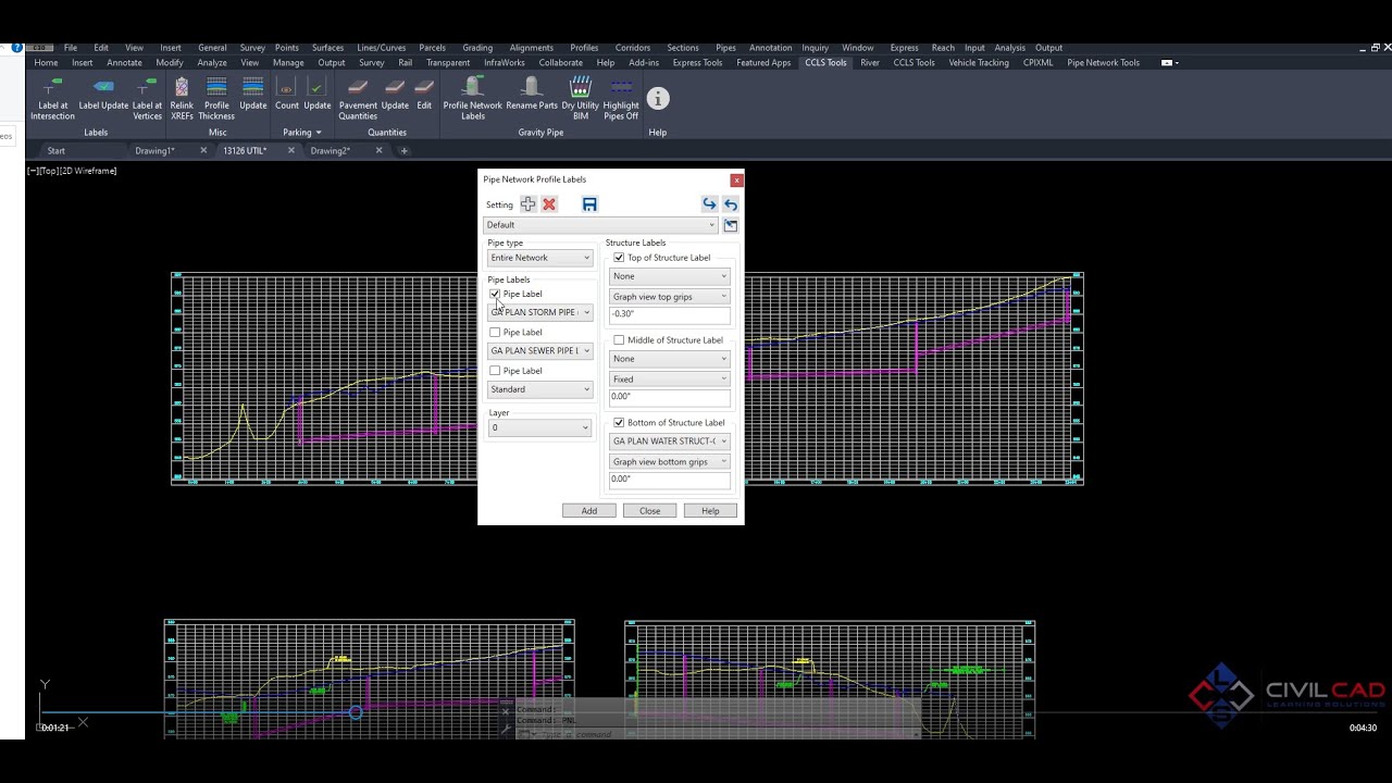 CCLS Tools - Profile Network Labels