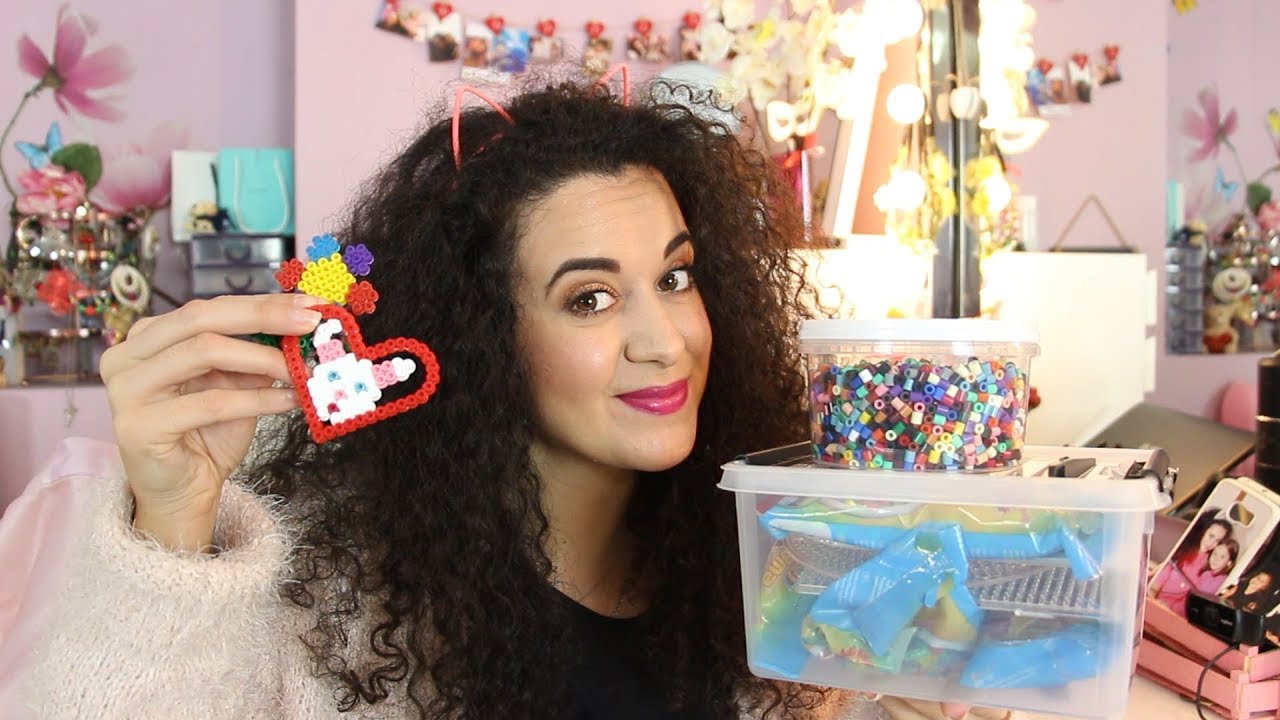 PRIME CREAZIONI con HAMA BEADS (pyssla) - PERLINE DA STIRARE