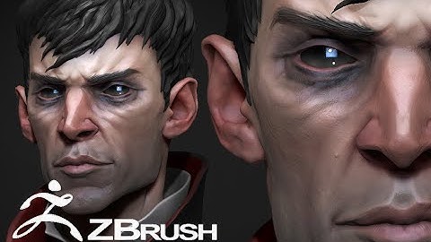 Dishonored 2 Fan Art - Zbrush Speed Sculpt